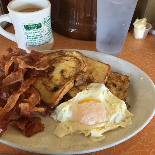 French Toast with Meat