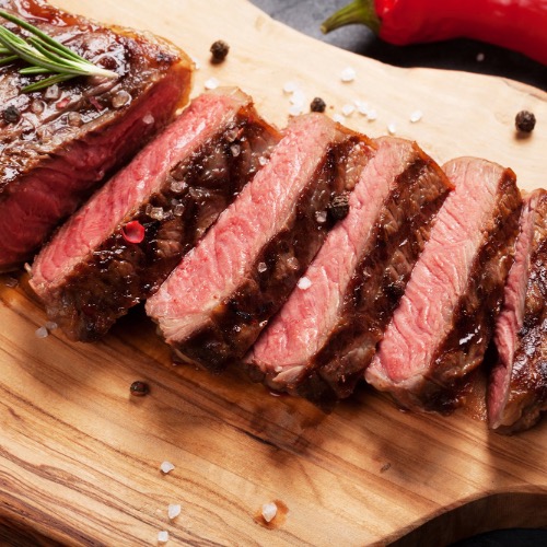 Choice 8 Lb. Sirloin Strip