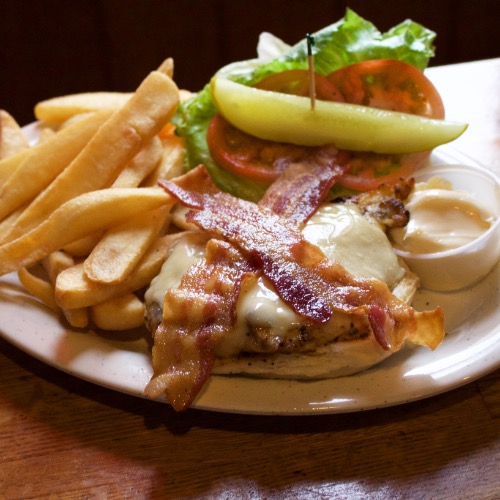 Grilled Chicken Deluxe Sandwich