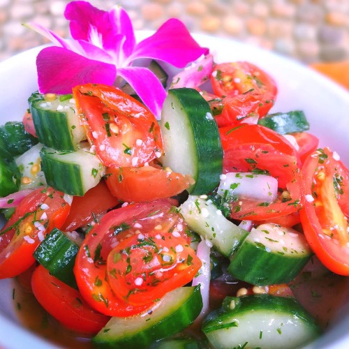 Polish Mizeria Cucumber-Cream Salad